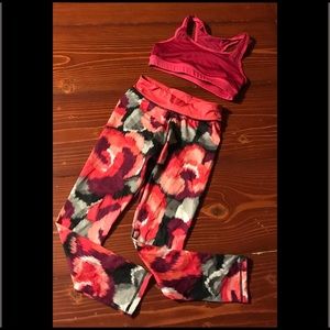 Girls Athletic Practice Outfit